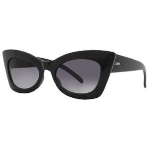 Guess Sleek Black Cat-Eye Sunglasses